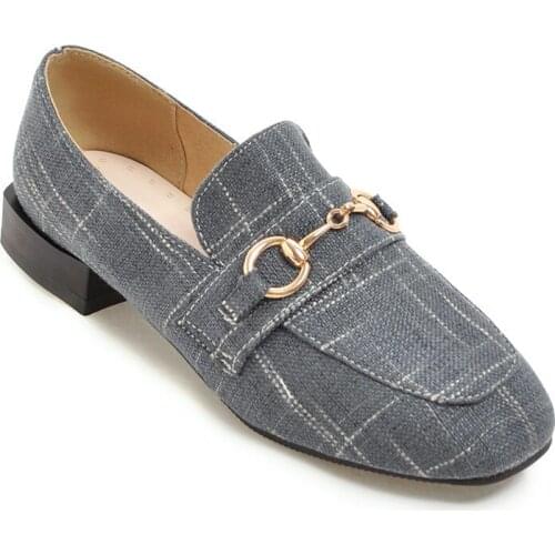 18 years of age season leisure low heel side with shallow mouth size code 31-48 square 18613 womens shoes joker