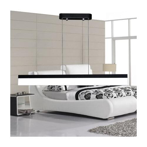 Simple Creative Strip Droplight Modern LED Pendant Light Fixtures For Office Study Dining Room Hanging Lamp Home Lighting