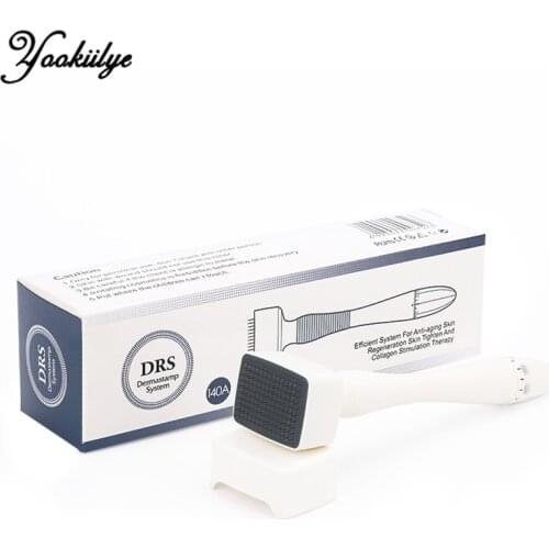 Adjustable Needles Derma Roller DRS 140 Needles Cosmetic Needling Instrument for Face Derma Stamp Microneedle Skin Care Tool