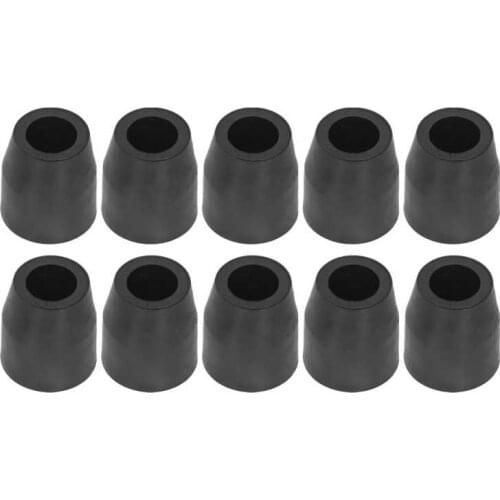 10Pcs Rubber Rubber Feet Reliable Vibration Reduction Round Durable Widely Application PC Case Feet For Speaker Guitar