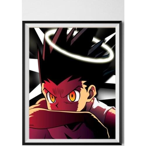 Saint Of Gon Hunter X Hunter Burst Mode Digital Anime Picture Artwork Wall Poster Art Print,8 x 10 Inches,Ready To Hang