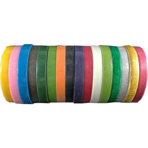 Flower Paper Tape Garland Wreath Floral Stem Self-adhesive Tape 30Yard 12mm Paper Craft Artificial Flowers Self-adhesive Tape