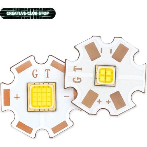 15W 50W 20mm LED Lamp Beads 1.2A 3.5A Cool white 8000-8500K 1200LM 4200LM DC12-14V For Battery Car Motorcycle Car Headlight DIY