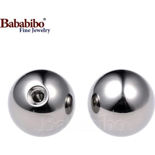10pcs/lot 2.5-8 mm Titanium Piercing Ball 14/16G Lip Eyebrow Tongue Belly Navel Ring Piercing Accessories Body Jewelry Parts