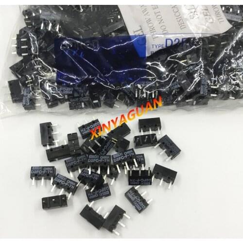 10Pcs/lot New Original OMRON Mouse Micro Switch D2FC-F-7N Mouse Button Fretting D2FC-F-7N Special switch for mouse repair D2FC