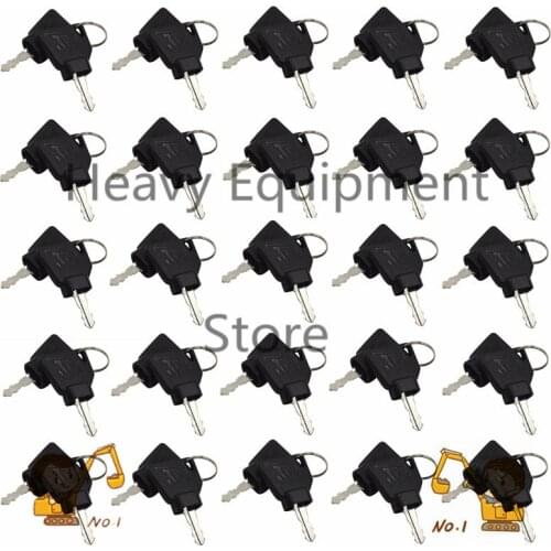 50PCS Key For JCB Heavy Equipment Ignition Key OEM 701/45501 331/26790 333/Y1374 Free Shipping