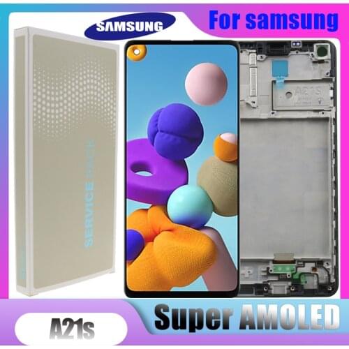 6.5" Original LCD For Samsung Galaxy A21s A217 A217F SM-A217F/DS LCD Display Touch Screen Digitizer Assembly Replacement