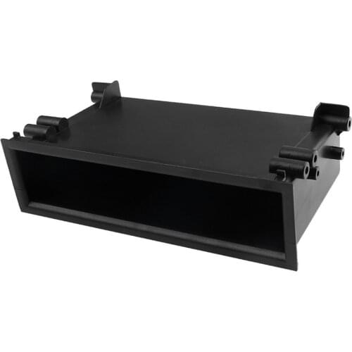 LONGSHI Car Storage Box Pocket Drawer Refit Stereo Audio Conversion Mounting 1din Storage Box Spacer For Toyota Honda Mitsubishi