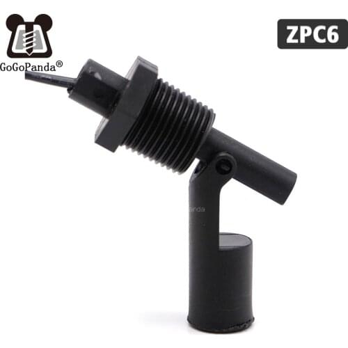 Free Shipping 5PCS ZPC6 100V 220V Liquid Float Water Level Sensor Side Mount Float Switch Safe