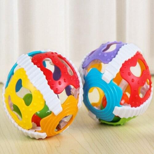 Baby Rattle Toys Cute Fun Loud Gym Jingle Ball Hand Bell Crawling Balls Intelligence Grasping Kids Develop Toy 0-12 Months