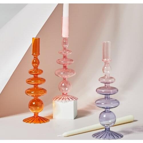 Floriddle Decor Decorative Small Candlesticks