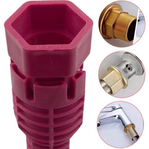 8 In 1 Flume wrench for Sink faucet Anti-slip Kitchen Sink Repair Wrench Bathroom Faucet Assembly Plumbing installation wrench