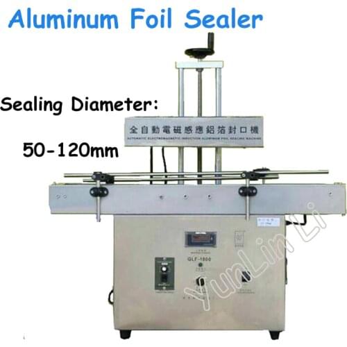 Electromagnetic Foil Sealing Machine Large Diameter Automatic Induction Capping Machine Bottle Sealing Machine GLF-1800