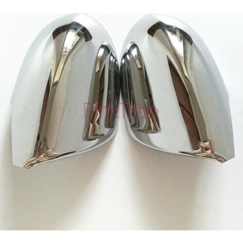 Chrome Side Wing Mirror Cover Rear View Cover For Kia Sportage 2010 2011 2012 2013 2014 2015 Car Styling Accessories