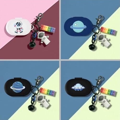 Cute astronaut cases for xiaomi redmi AirDots S Protective case cartoon Space Pendant Earphone Cover redmi AirDots3 Headset case