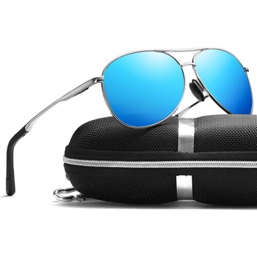 Mens Polarized Sunglasses for Sports Outdoor Riding Driving Fishing Sunglasses Men Pilot Metal Frame Sun Glasses Gafas De Sol