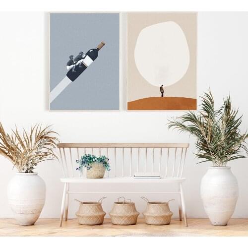 We Ride Until Dawn and Walk In The Desert Canvas Painting Wall Art Nordic Posters and Prints Wall Pictures for Living Room Decor