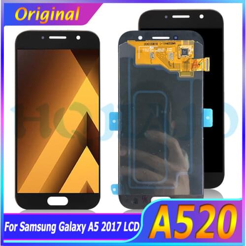 New Original LCD Screen For Samsung Galaxy A5 2017 A520F A520K Touch Screen Digitizer LCD Display For Samsung A520 Assembly