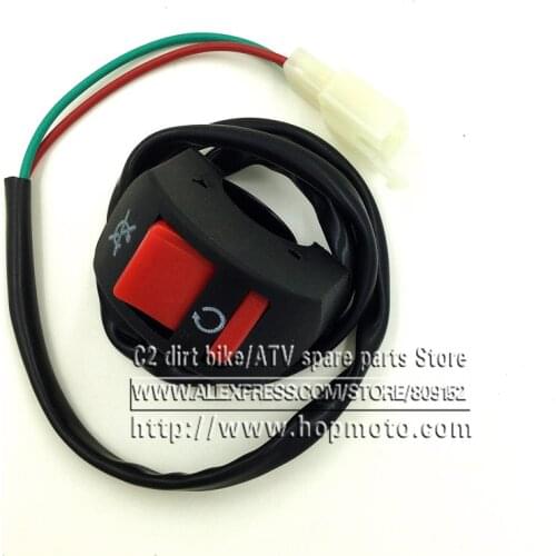 Kill switch for dirt bike/pit bike/motorcycle spare parts use