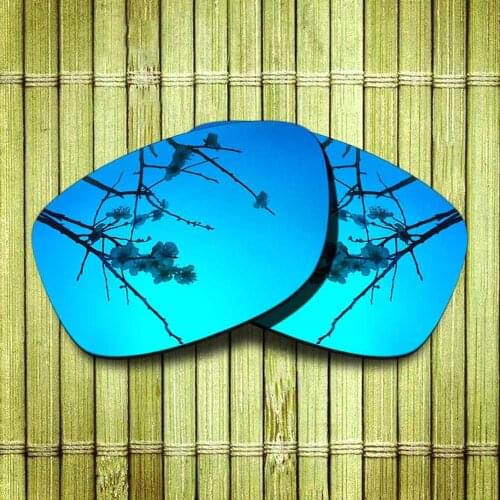 Polarized Replacement Lense For-Oakley Jupiter Squared Sunglasses Frame True Color Mirrored Coating - Blue Color Available