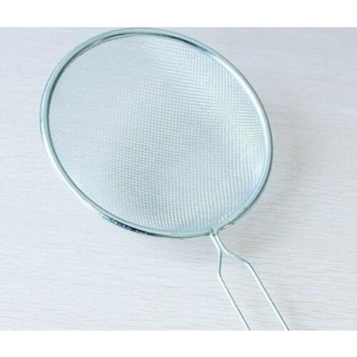 Advanced Pure Stainless Steel Flour Sieve colander Powdered Sugar Filter Mesh Sifting Strainer Kitchen Cake Baking Tools