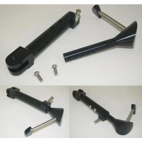 Motorcycle Adjustable Kickstand Foot Side stand Support For Yamaha Vmax 1200 VMX1200 1985-2007 2006 2005 2004 2003 2002 2001