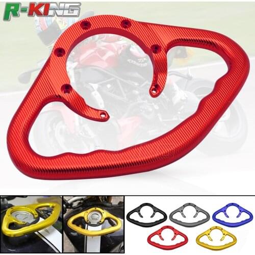 Racer motorcycle Passenger Handgrips Hand Grip Tank Grab Bar Handles Armre For HONDA Hornet CBR1000RR CB1000R CB600F CB600 CB900