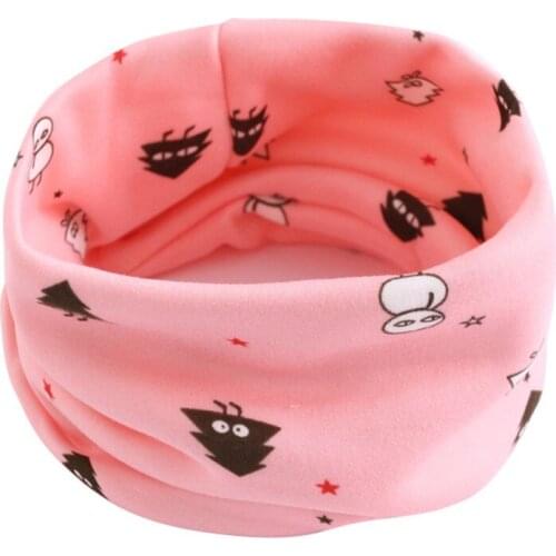 2018 New Fashion Cotton Baby Scarf Children Plus Velvet Scarves Kids Boy Neckerchief Autumn Winter Baby Neck Collars Girls Scarf