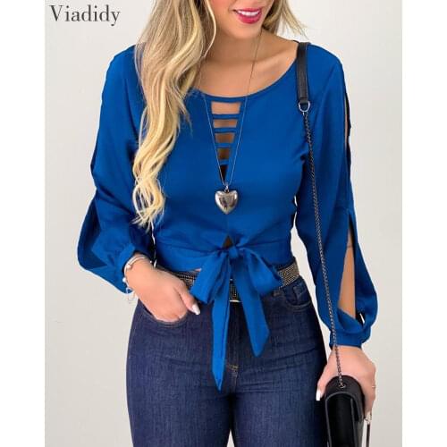 Blouses With Sleeves Viadidy China