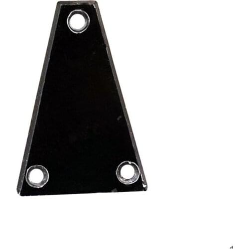 1pcs black trapezoid S Electric guitar neck cover guitar parts Musical instrument Guitar Accessories parts