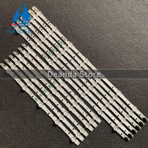 12pcs LED strip for Samsung UA50J5500 UN50H6350 UN50H6300 UN50J5300 UN50J5300AG UN50J5500 UN50J5500AG D4GE-500DCA-R2 R1 500DCB