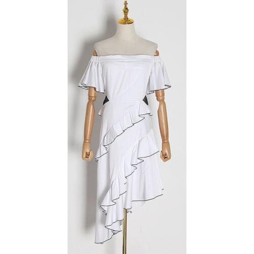 2021/67086 Temperament Sexy Wind Dress