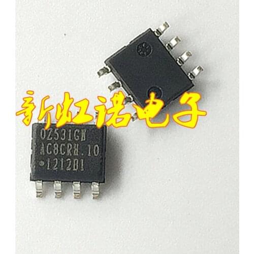 5Pcs/Lot New OZ531GN OZ531AGN 0Z531GN LCD SOP-8 Integrated circuit IC Good Quality In Stock