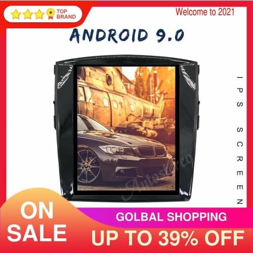 4+128GB Android 9 For MITSUBISHI PAJERO Shogun Montero 2006-2017 Tesla Car GPS Navigation Auto Radio Head Unit Multimedia Player