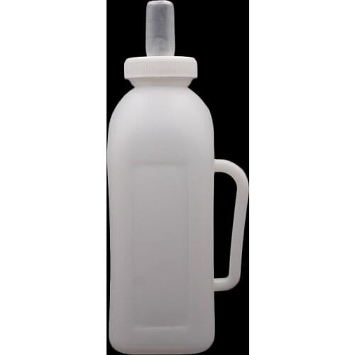 2L Calf Lamb Milk Feeder Bottle Replacement Rearing Drinker Feeding Nipple Livestock Sheep Dog Milk Horizontal Feeding Tools