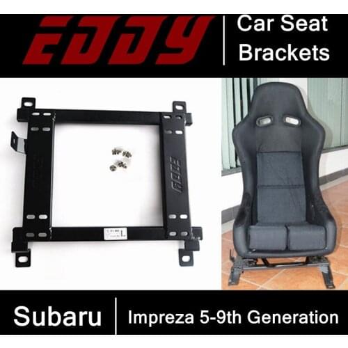 EDDY High Strength Car Seat Base for Subaru Impreza 5-9th Generation GC/GD Iron Stainless Car Seat Mounting Brackets Auto Parts
