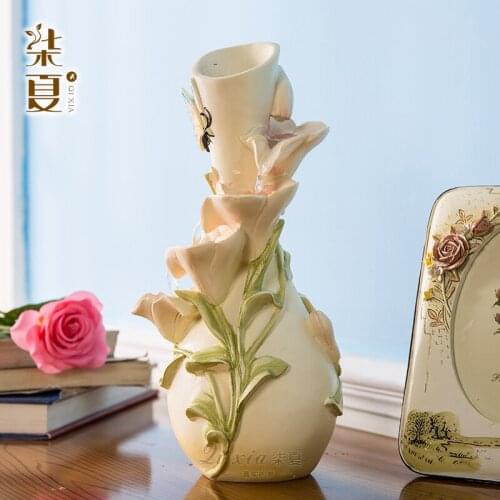 European creative simple modern water table flower arrangement FLOWER crafts ornaments bottle room
