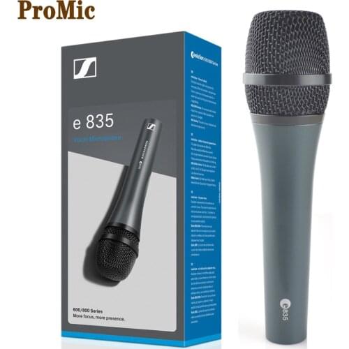 Микрофон E835 high quality wired dynamic voice mic,microphone professionnel recording studio E835