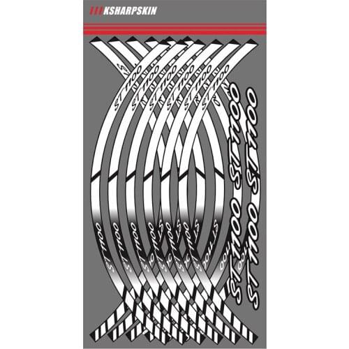 FOR HONDA ST1100 Motorcycle Wheel Tire Stickers Car Reflective Rim Tape Thick Edge Outer Rim Sticker Stripe Wheel Decals