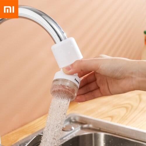 Xiaomi 360 degree rotatable sprinkler faucet durable faucet filter nozzle 3 patterns kitchen faucet nozzle faucet filter faucet