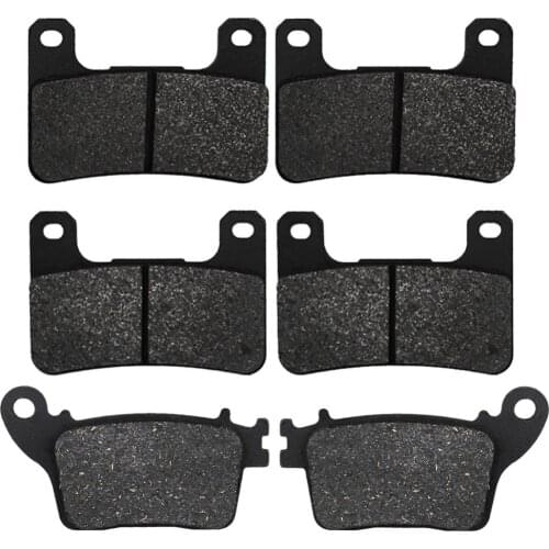 Motorcycle Front + Rear Brake Pads Disks for Suzuki GSXR 1000 K9/L (Tokico & Brembo Caliper) (09-14) GSXR1000