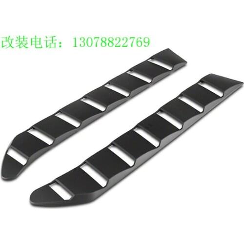 Fit for mustang 2015-2017 Rear window glass small decoration air inlet, USA imported super shutter