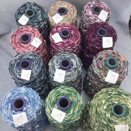 500g Featured Yarn Segment Dyed Track Yarn Hand Mixed Thread Package Wiring Hand Woven Yarn