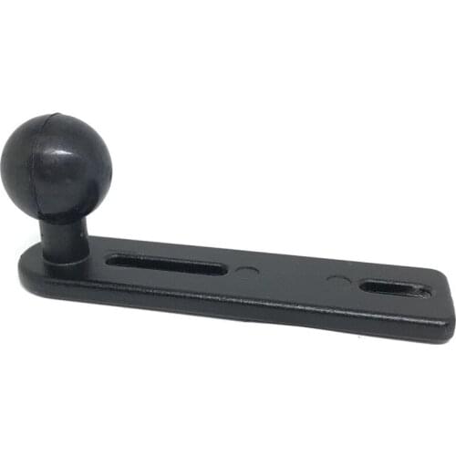 Motorcycle Handlebar Holder Pump Mount Base to 1 inch Ballhead for gopro Action Cameras DSLR sjcam Smartphones