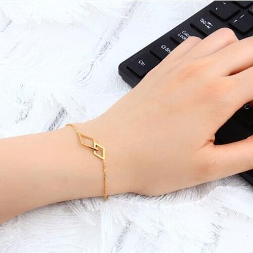 SHE WEIER Metal Bracelets