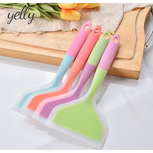 Silicone Pastry Scraper Cake Spatula Beef Egg Kitchen Butter Scraper Kitchen Cooking Utensils Spatula Cookie Kitchen Accessories