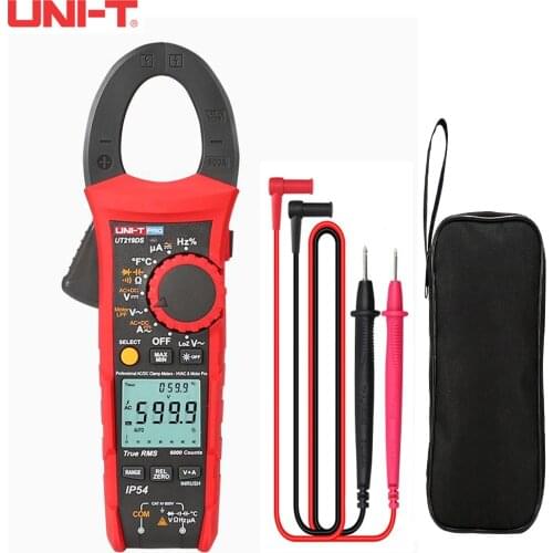 UNI-T UT219E / UT219M / UT219DS True RMS Professional Clamp Meter LoZ Input, Used For Ghost Voltage Surge Current Tester