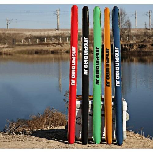 High Elastic fishing rod Protection Bag Fish Bag Rod Telescopic Pole Bag Cover Multicolor Rope Bags