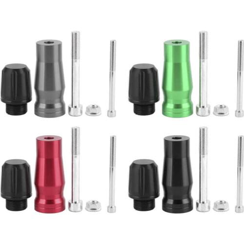 Car side mirror guard Car Mirror Motorcycle Crash Pad Protector Exhaust Frame Slider 10mm Fit for KAWASAKI z250 z300 z750 z800