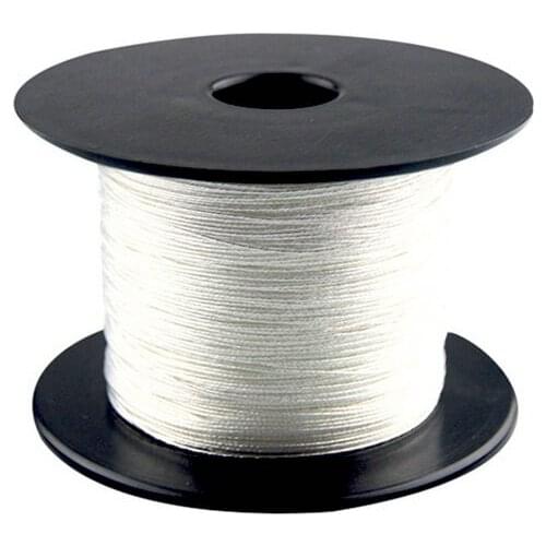 100M 27AWG Pure Silver Signal FEP Wire Cable 14/0.1mm Dia:0.68mm For DIY Earphone Headset Cable Custom